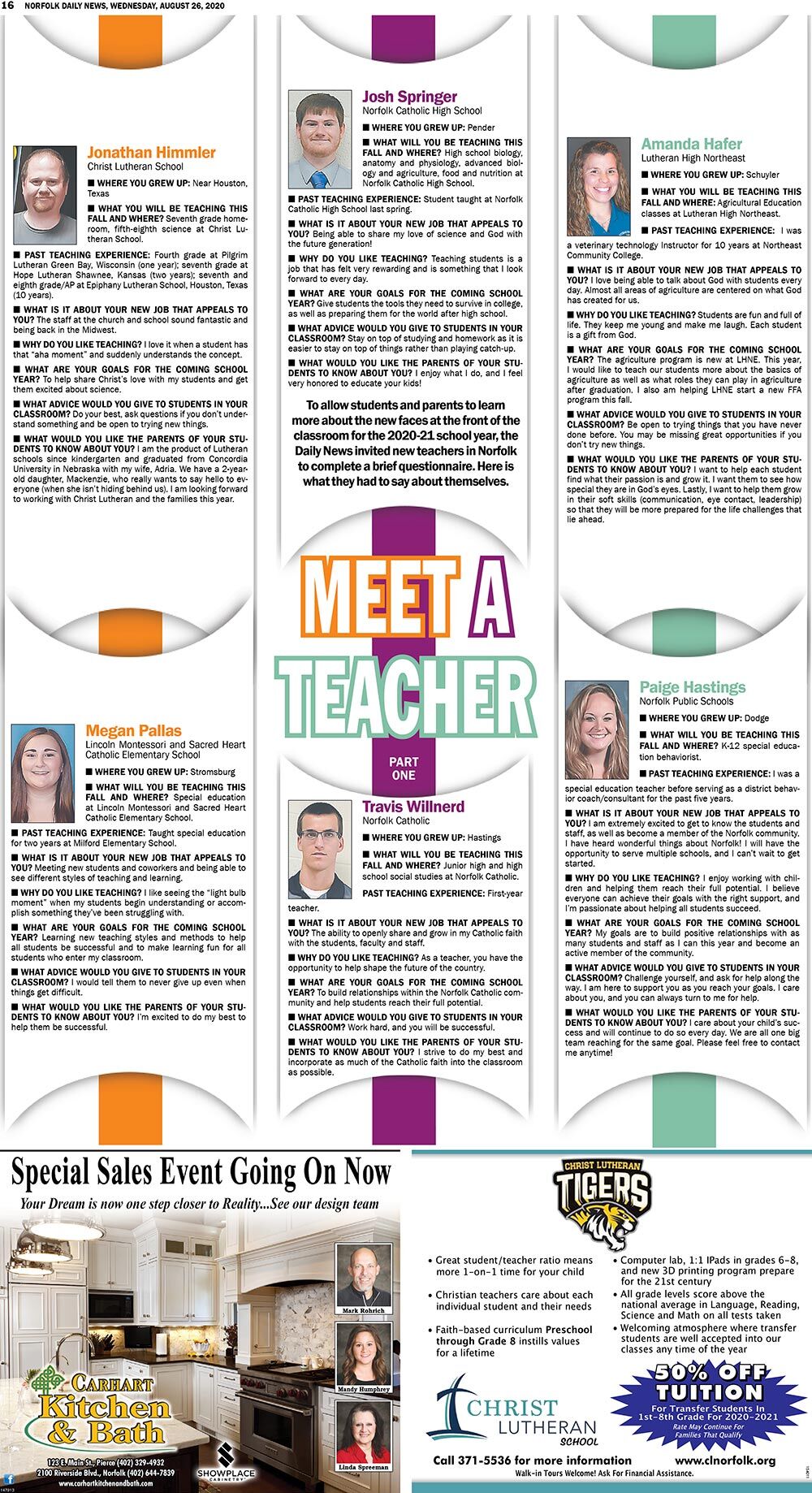 New Teachers - 2020